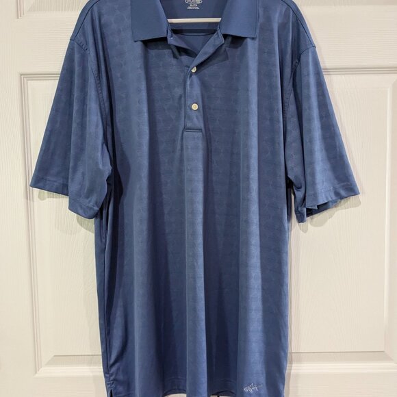 Greg Norman Play Dry Men's Blue Golf Polo Shirt, Size XL - Picture 2 of 14
